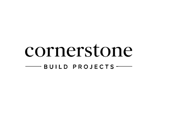 Cornerstone Build Projects logo on a white background